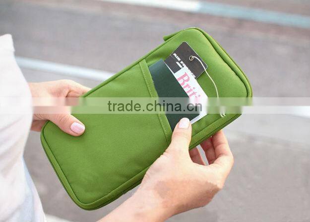 Korea style poly wallet credit card wallet Travel Wallet & Passport Holder
