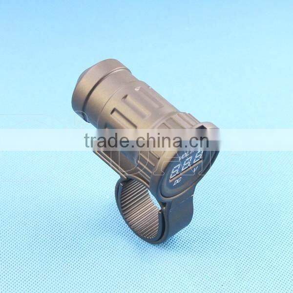 Voltmeter Tester Car Motorcycle Digital Voltmeter Socket With LED 12V