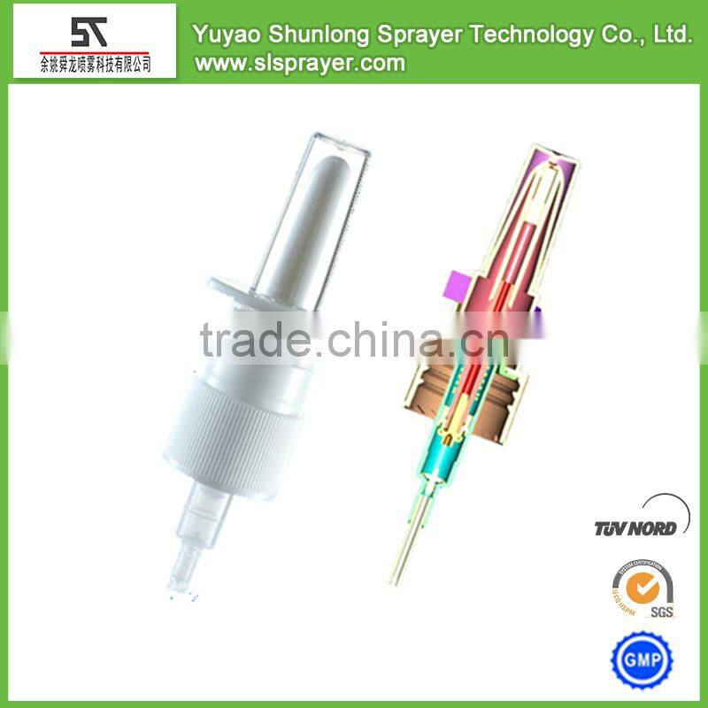 24/410 plastic pharmaceutical pump sprayer,medical nasal sprayer