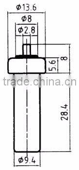 Wax thermostatic element for Automobile(Art No. 1D01-100)