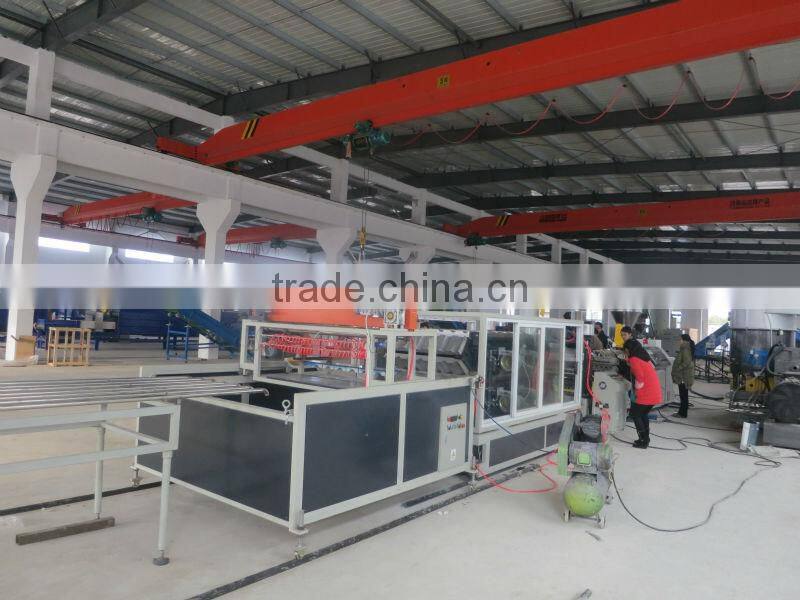 PVC roofing tile producing line/extrusion line