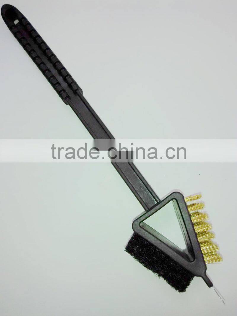 0400001 High quality stainless steel BBQ tool set of 4, barbecue cutlery set