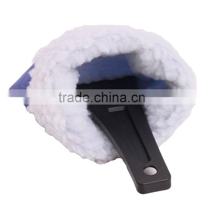 Blue Winter Warm Gloves Ice Scraper Gloves Mitt Waterproof
