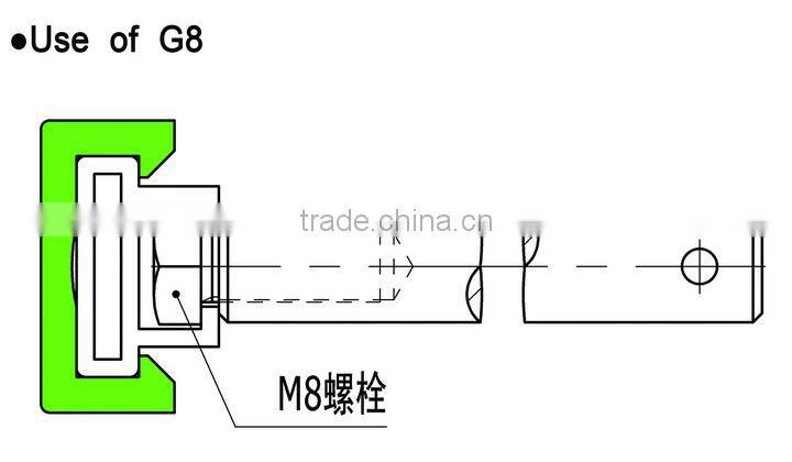 Conveyor Components G8 Profile SideGuide for conveyors