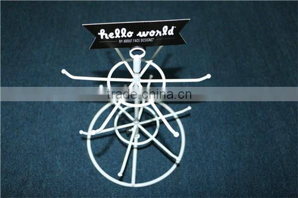 Customized Detachment Practical Metal Spinning Display Rack