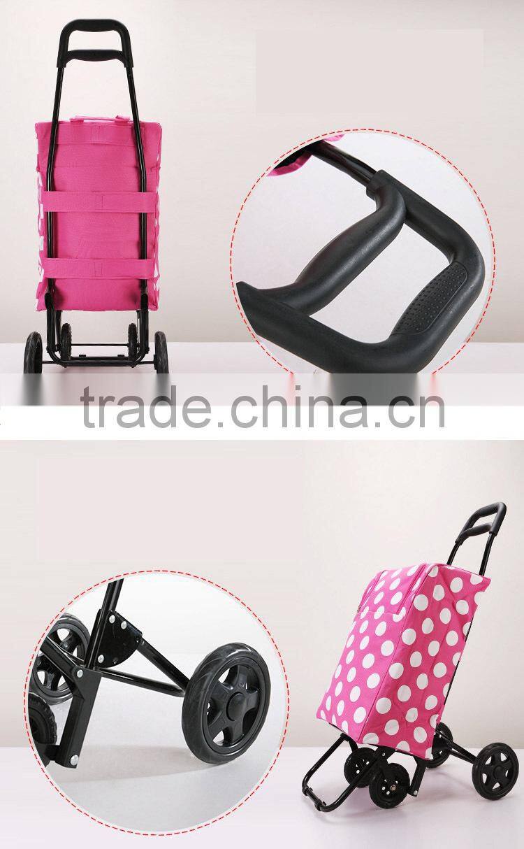 BAG00109 Folding Shopping Trolley with Wheels