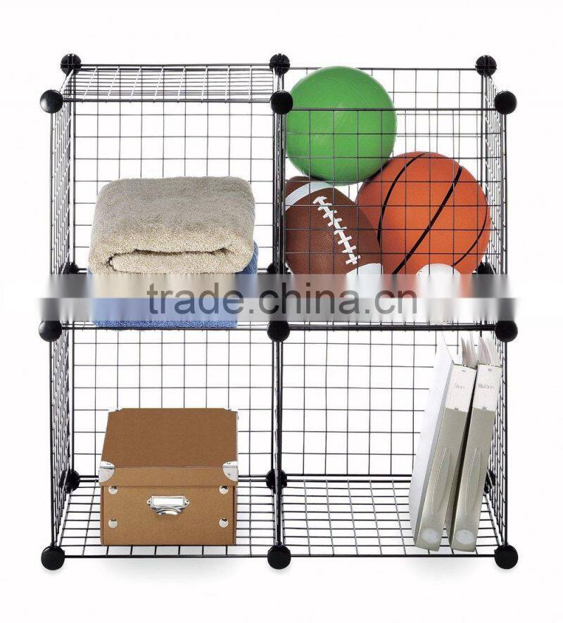 vivinature wire storage cubes with black color