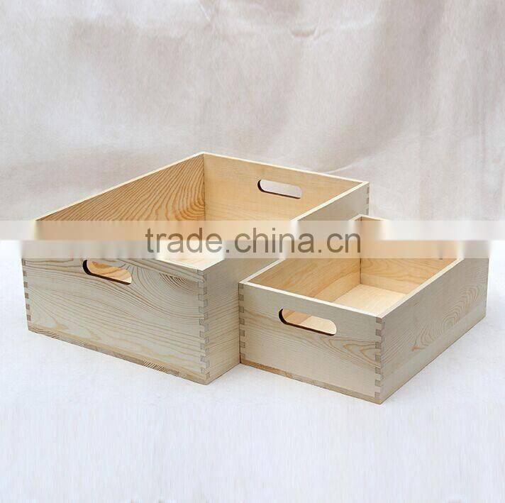 2016 Cheap pine wood crate