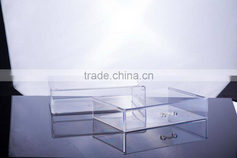 High Quality Transparent Beauty Makeup Dressing Case/Box