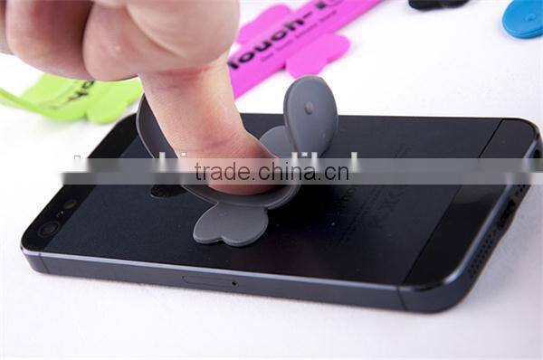 General Usage Touch U Silicone Mobile Stand for Apple iPhone, SAMSUNG, Blackberry, HTC, etc