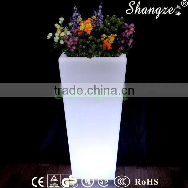 LED Lighted Planter Pots / LED Flower Pot Wholesale