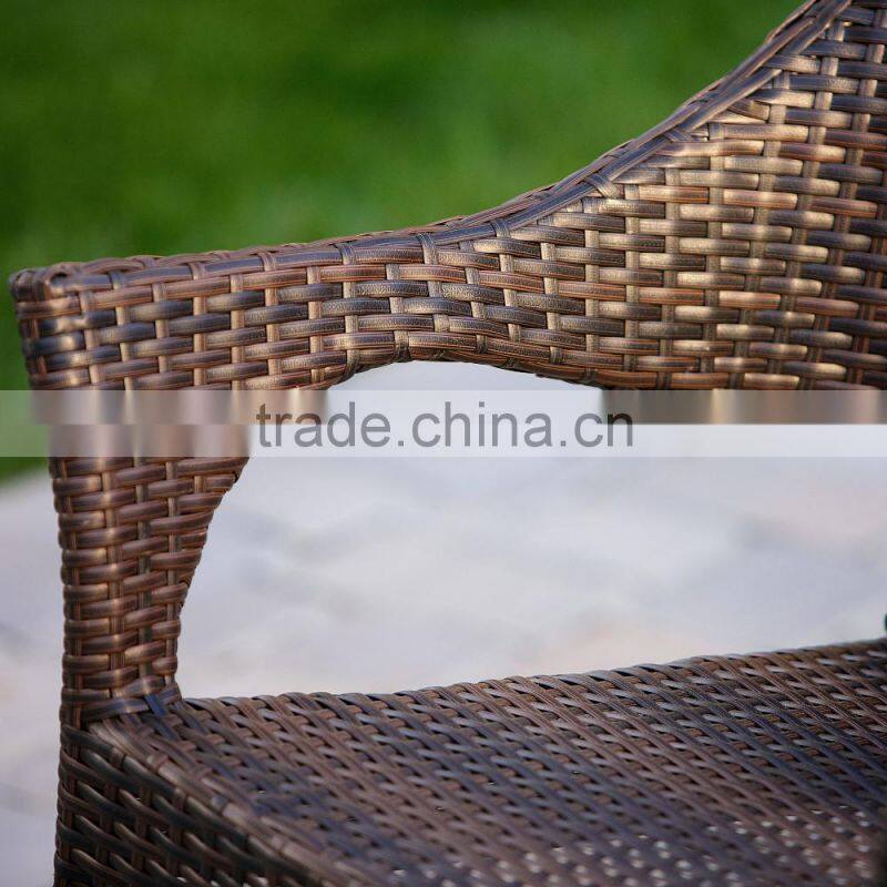 Outdoor Patio Wicker Arm Chair