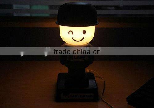 Creative fashion USB battery two-purpose night light / lamp