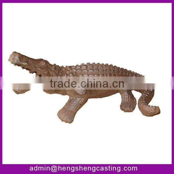 Antique decoration cast iron cat sculpture/statues