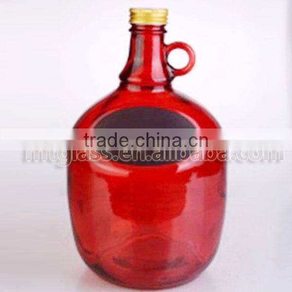 color printing glass pitcher beer used milk bottle Growler pitchers