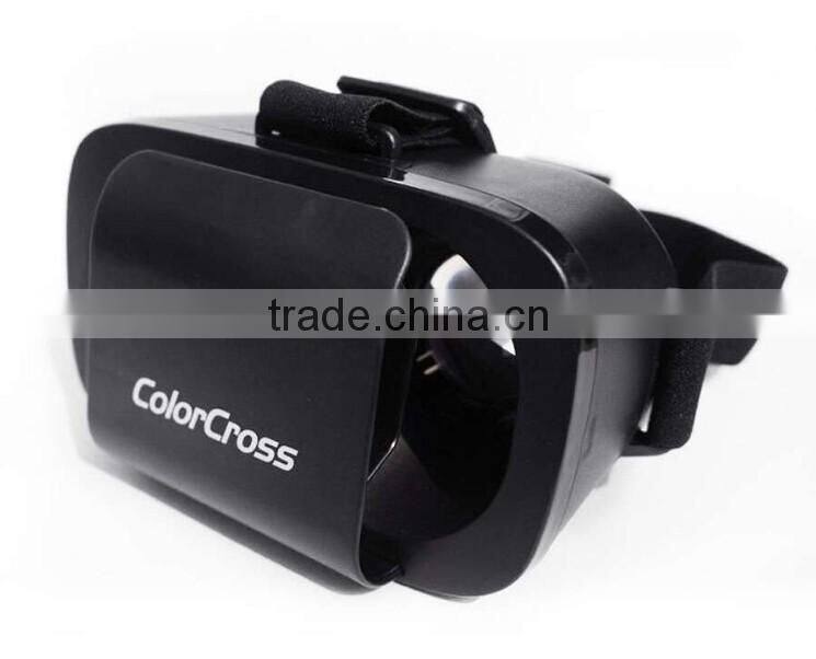 New design patent good quality color cross vr,3d vr glasses,vr shinecon supplier