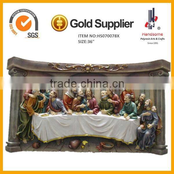 36"Last supper porcelain arts and crafts for home decoration