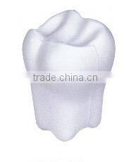 PU tooth stress reliever/anti stress tooth/foam squeeze tooth