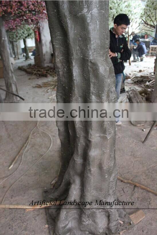 Large outdoor banyan tree ,4m height artificial banyan tree 3.5m width