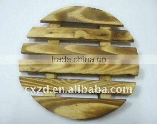 Round woooden sunoko