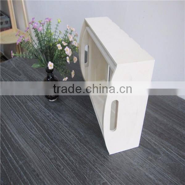 Rectangle Wooden Tray With Handles