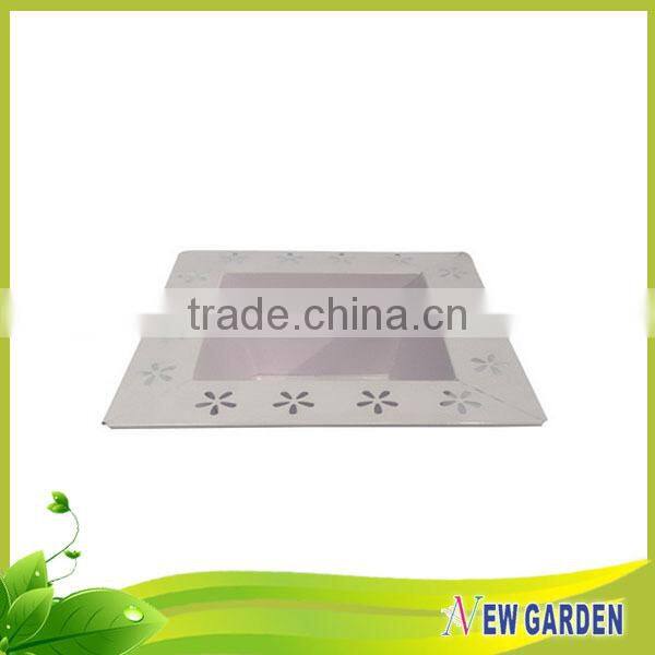 New Arrival Factory Wholesale Unique Shape Slanted Railing Flower Pot