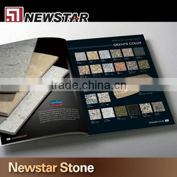 Newstar stone catalogue printing buochure design samples