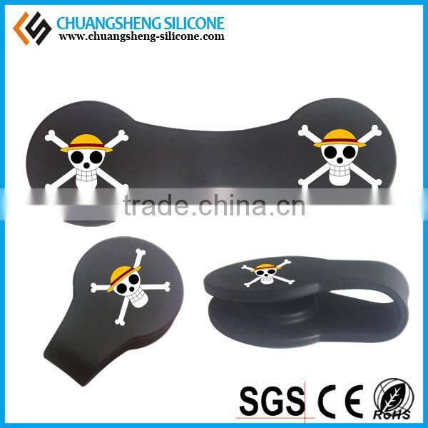 silicone convenient clip, hanging clips, decorative clips