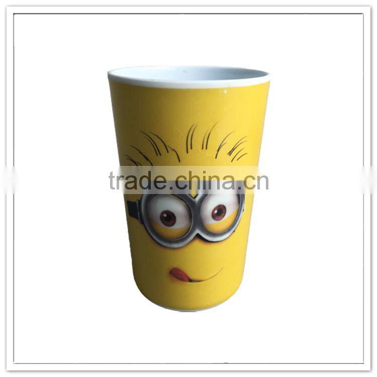 China manufacturer eco-friendly melamine custom print plastic drinking cup for children