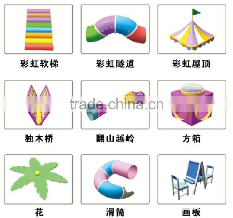 $40.00 per sqm CHD-444 China cheap commercial playground indoor equipment for sale