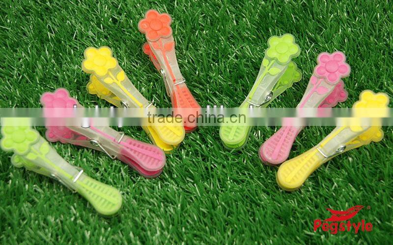 Bi-material large clothes peg