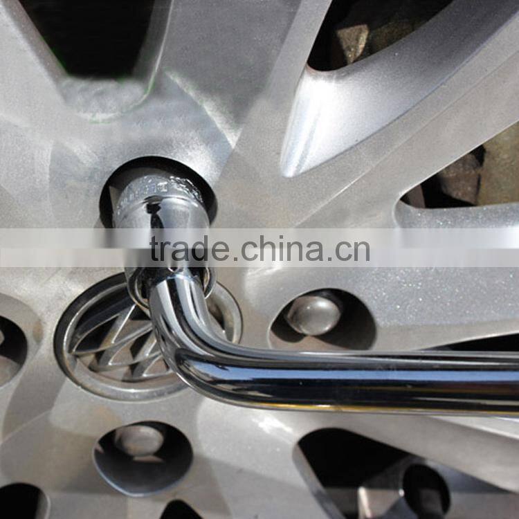 High quality L type wheel wrech with socket