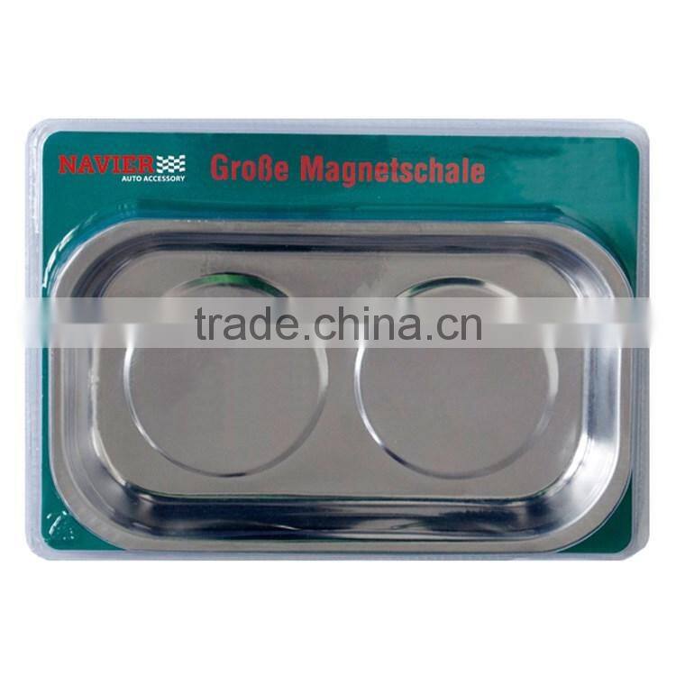 Square Stainless steel magnetic parts tray
