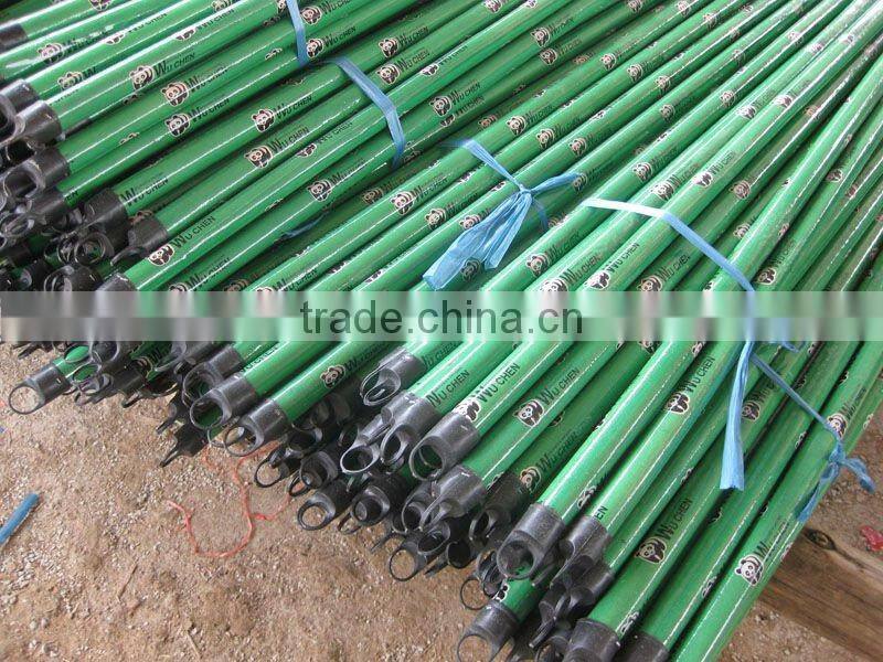 120 cm length pvc coated painted broom sticks for Cleaning Tools