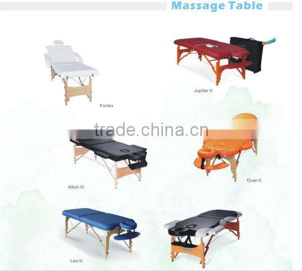 Acrofine wooden portable massag table Juppiter-II with PU leather