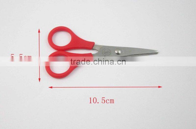Popular Plastic Handle Student Small Scissors