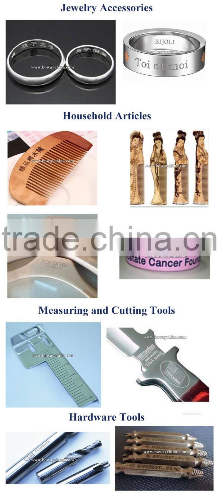 BOWAY 2016 NEW CO2 Fiber Laser Marking Engraving Machine