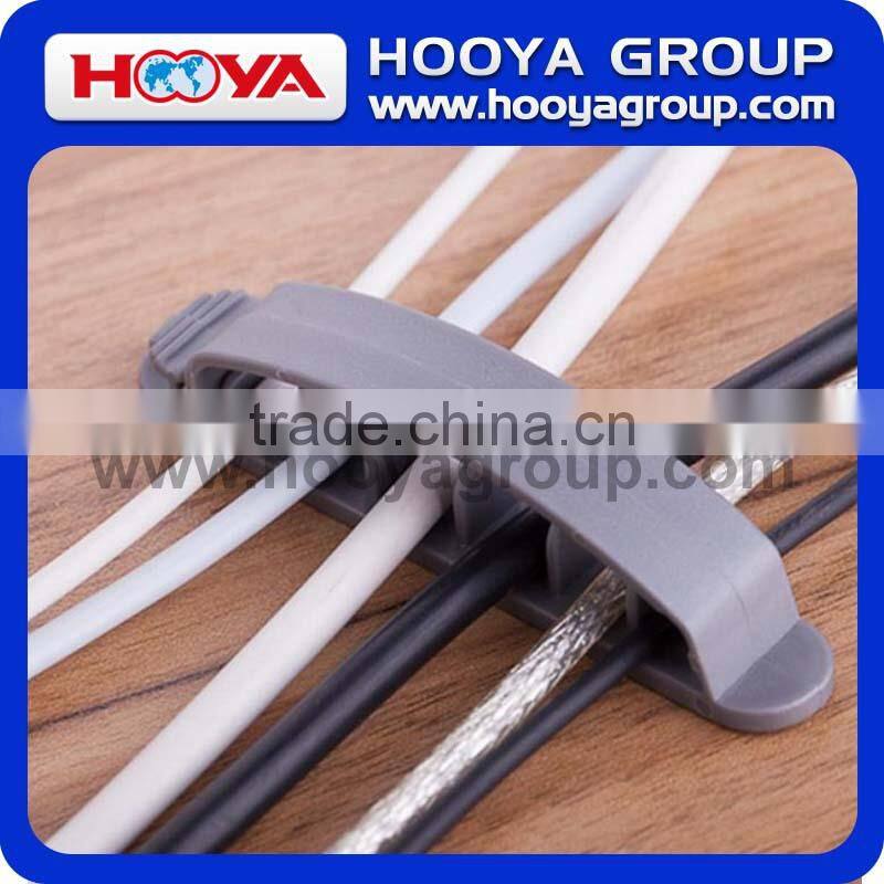 3PCS 6 Holes Cable Clips/Scattered Wires Organize/Cord Clamp