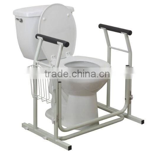 Movable Free Sanding Around Toilet Safety Rail