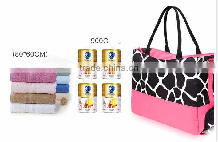 Handle or shoulder baby diaper bag organizer