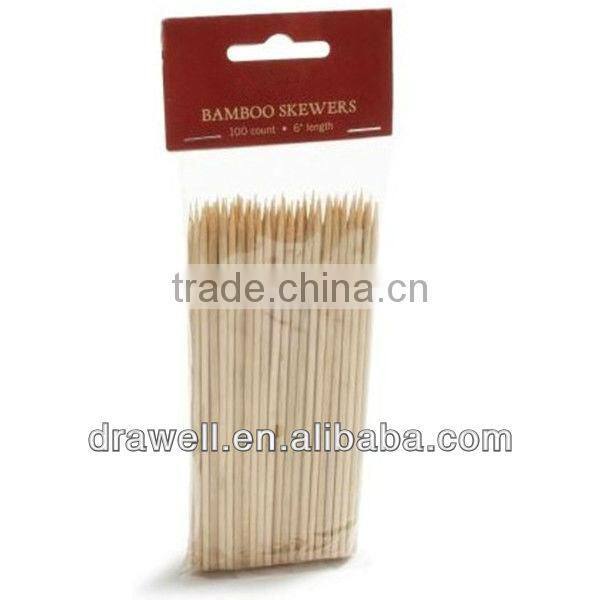 BS-1030 12" Bamboo Barbecue Stick 100 per pack