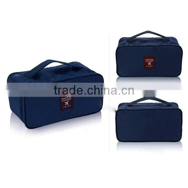 Multifunctional women underwear wash bag Travel gift bags Makeup Toiletry Wash handled bag