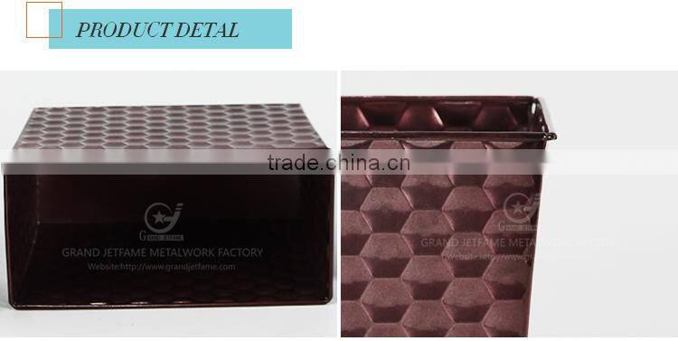 OEM wholesale garden embossing water plants in pots decoration the flower pot