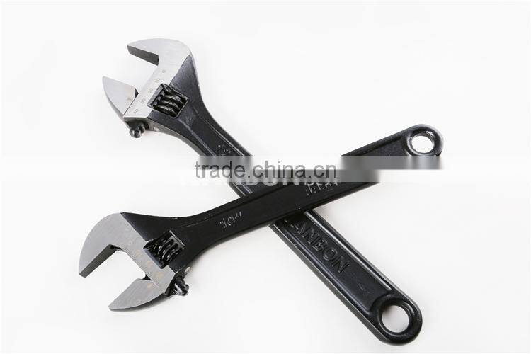 Black Adjustable Wrench/Spanner