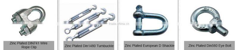 Zinc Plated DIN741 Wire Rope Clip
