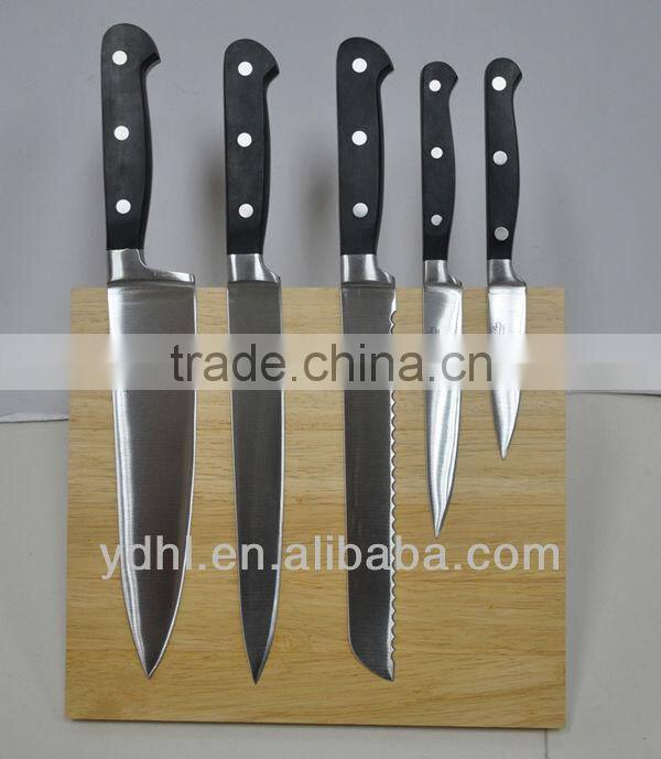 Stainless steel kitchen knife set