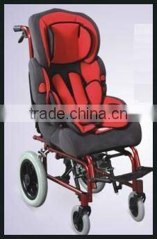 Aluminum chair frame high back reclining wheelchair for cerebral palsy children/ cp chair/electric power /folding/economic