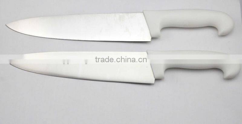 W-Y02 High Quality Taiyuan Steel Chef Knife With PP Handle And S/S Blade Customize Size