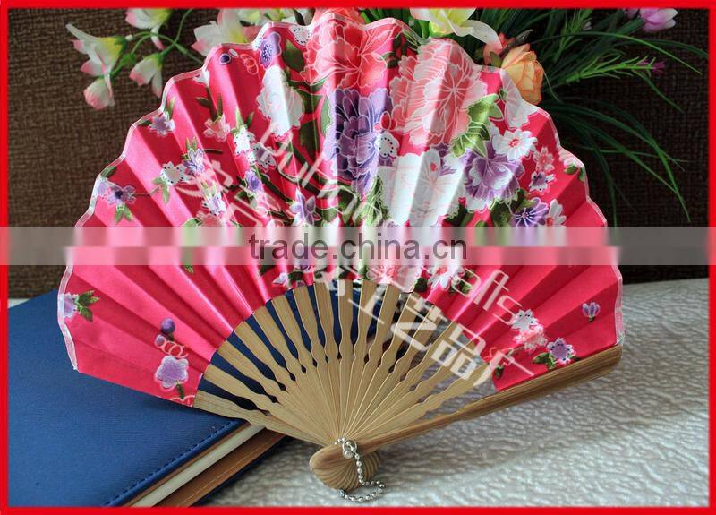 shell style Chinese ladies hand fan l