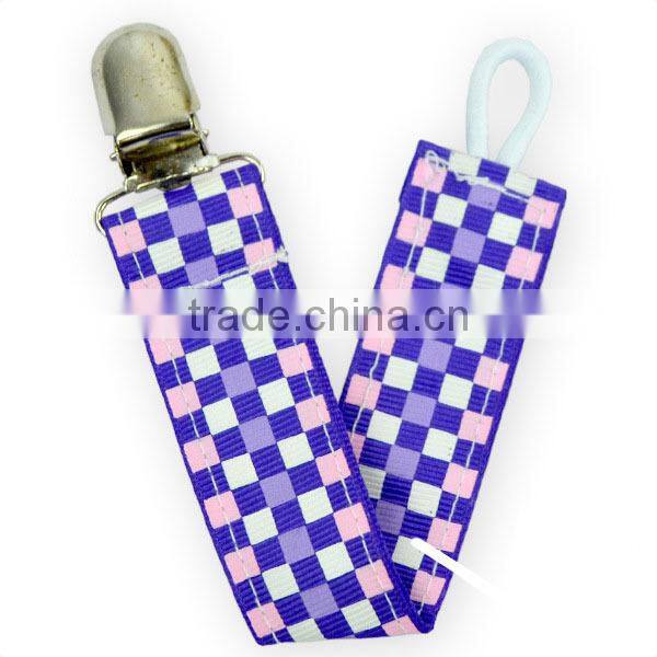 Variety Designs Colorful Baby Pacifier Nipple Clips Holder